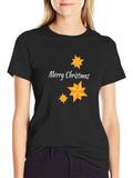 Merry Christmas Starry Night T-Shirt
