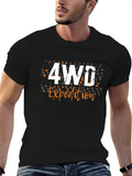 4WD Expedition Graphic Tee - Off-Road Adventure Shirt