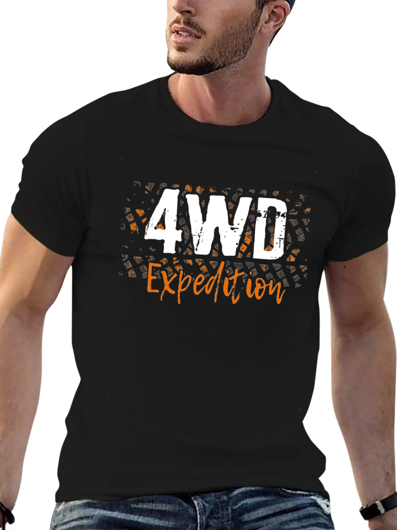 4WD Expedition Graphic Tee - Off-Road Adventure Shirt