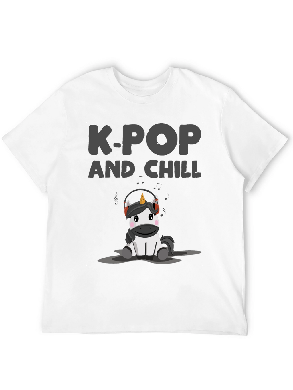 K-Pop and Chill Unicorn T-Shirt