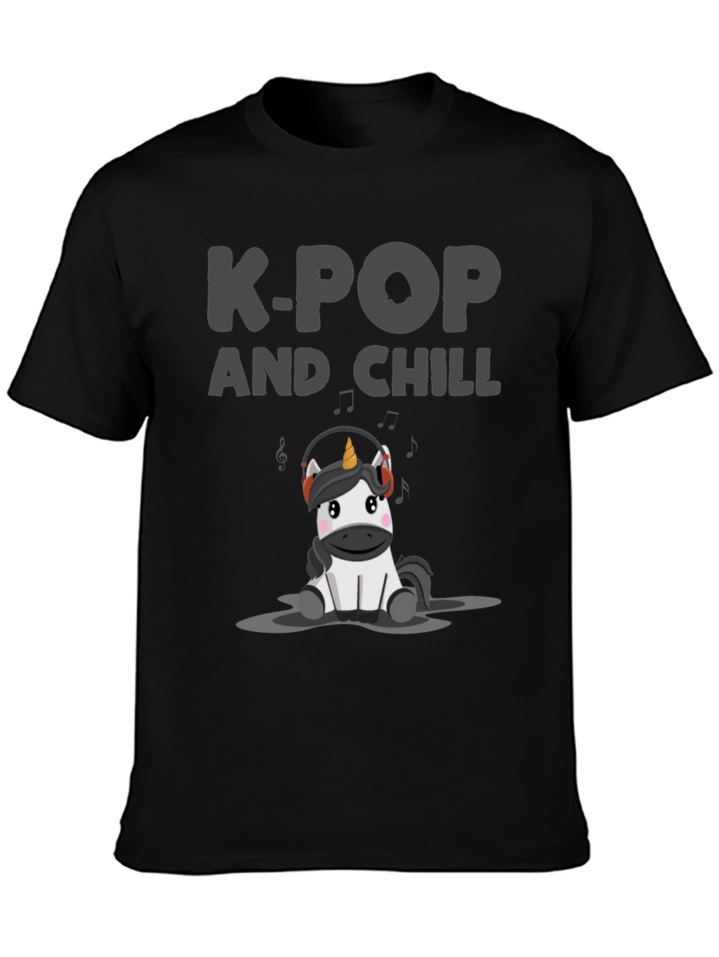 K-Pop and Chill Unicorn T-Shirt