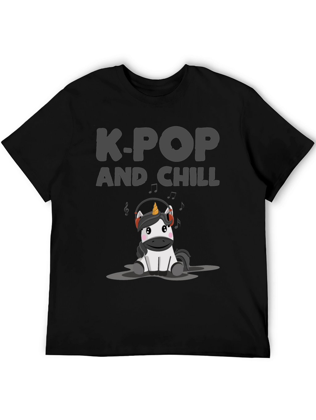 K-Pop and Chill Unicorn T-Shirt