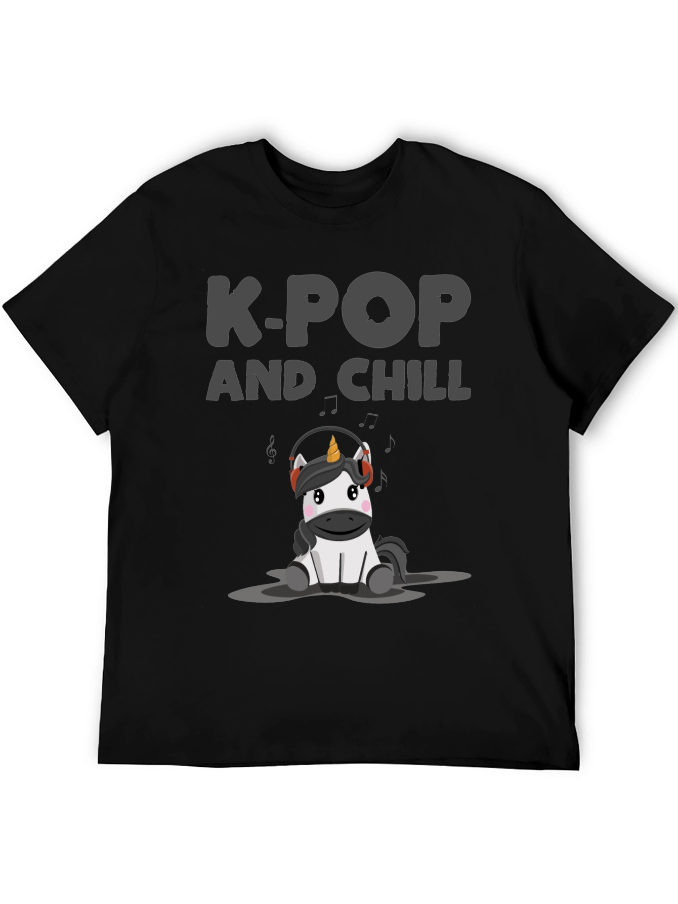 K-Pop and Chill Unicorn T-Shirt