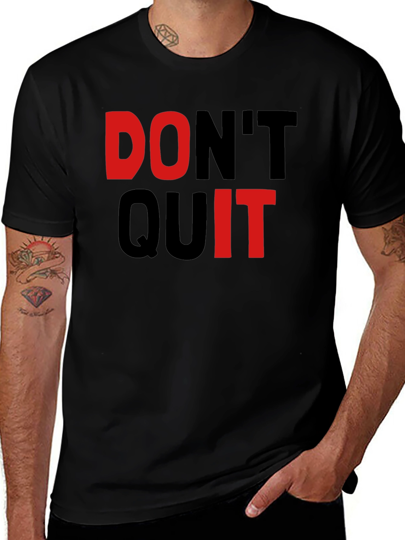 Motivational Dont Quit T-Shirt