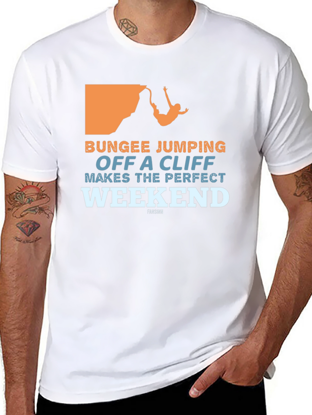 Bungee Jumping Perfect Weekend Graphic T-Shirt