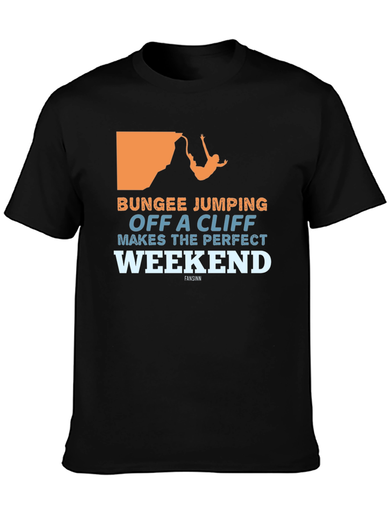 Bungee Jumping Perfect Weekend Graphic T-Shirt
