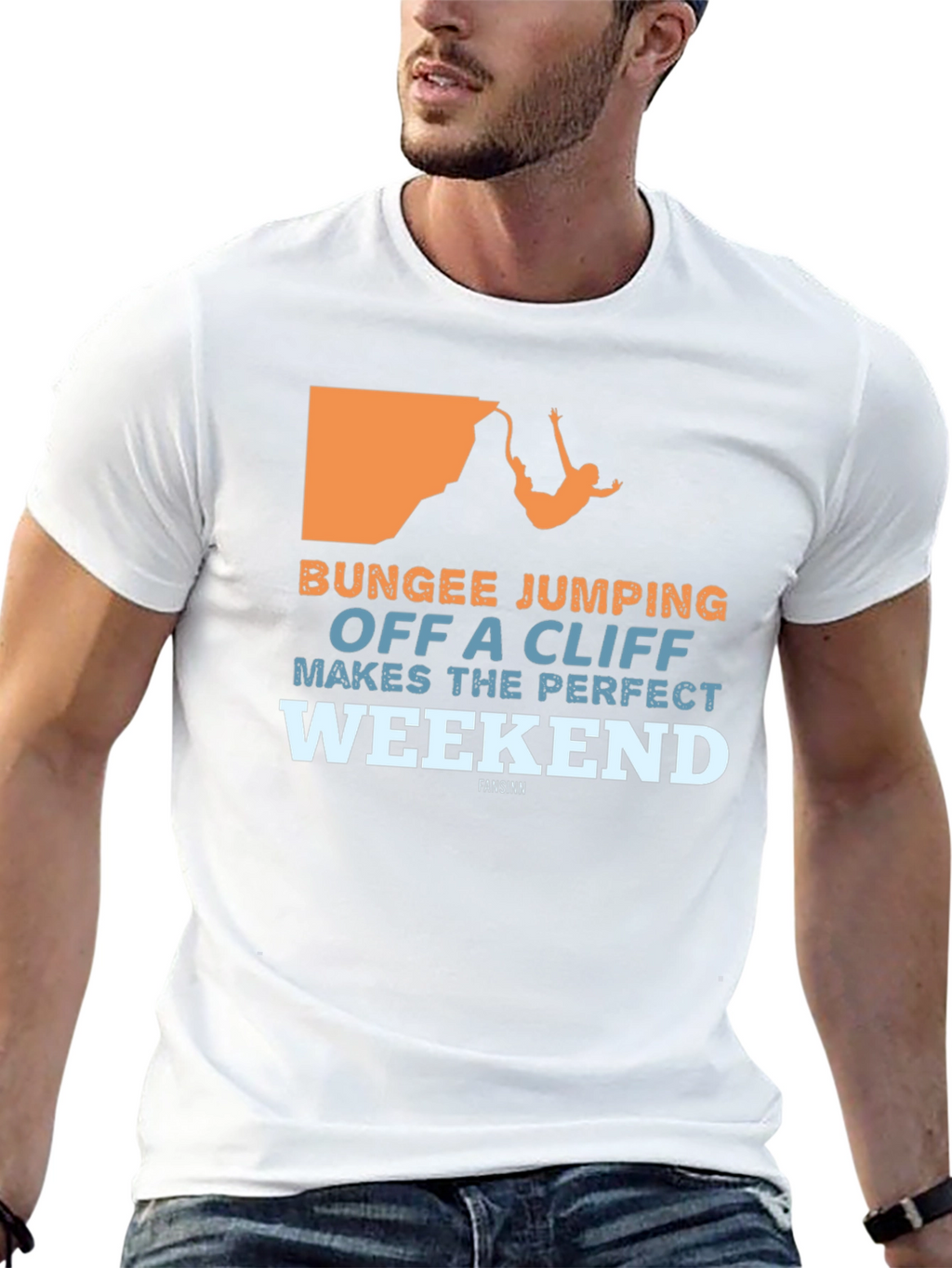 Bungee Jumping Perfect Weekend Graphic T-Shirt