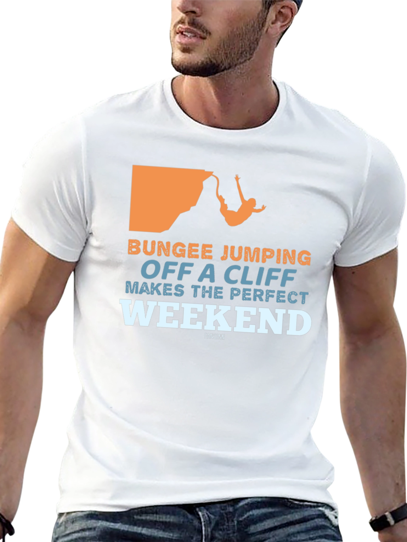 Bungee Jumping Perfect Weekend Graphic T-Shirt