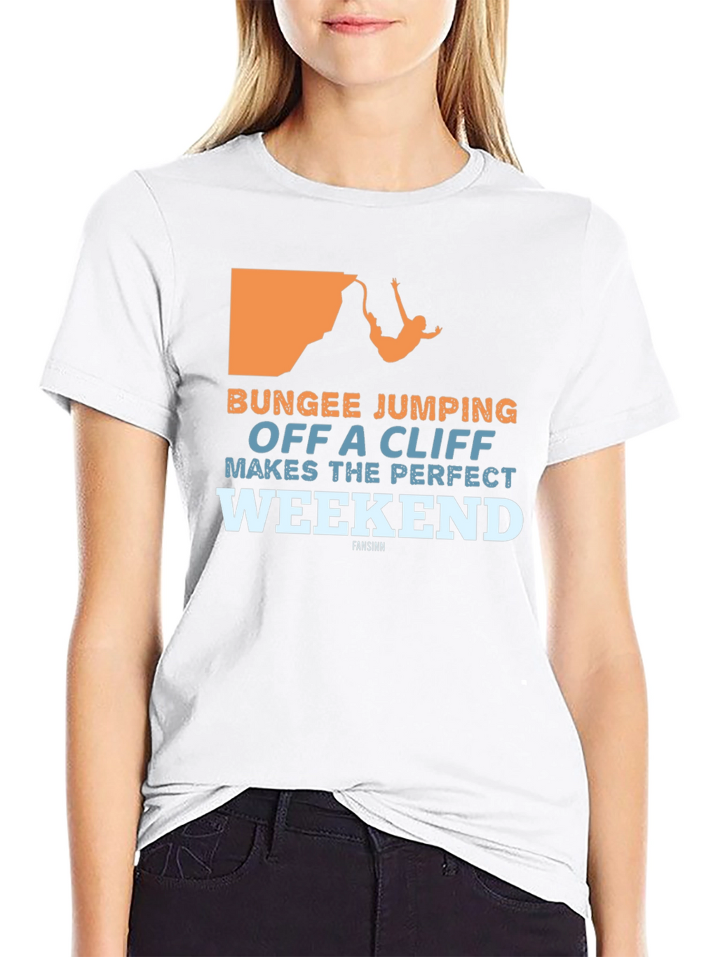 Bungee Jumping Perfect Weekend Graphic T-Shirt