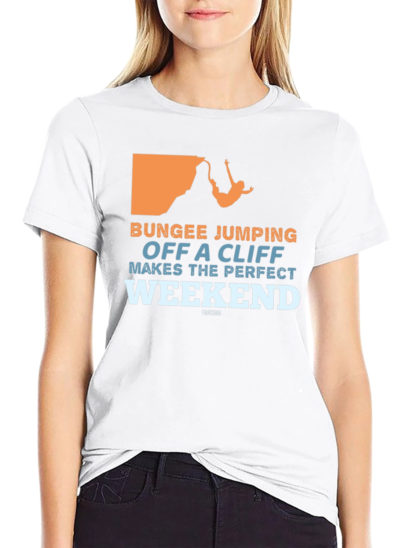Bungee Jumping Perfect Weekend Graphic T-Shirt
