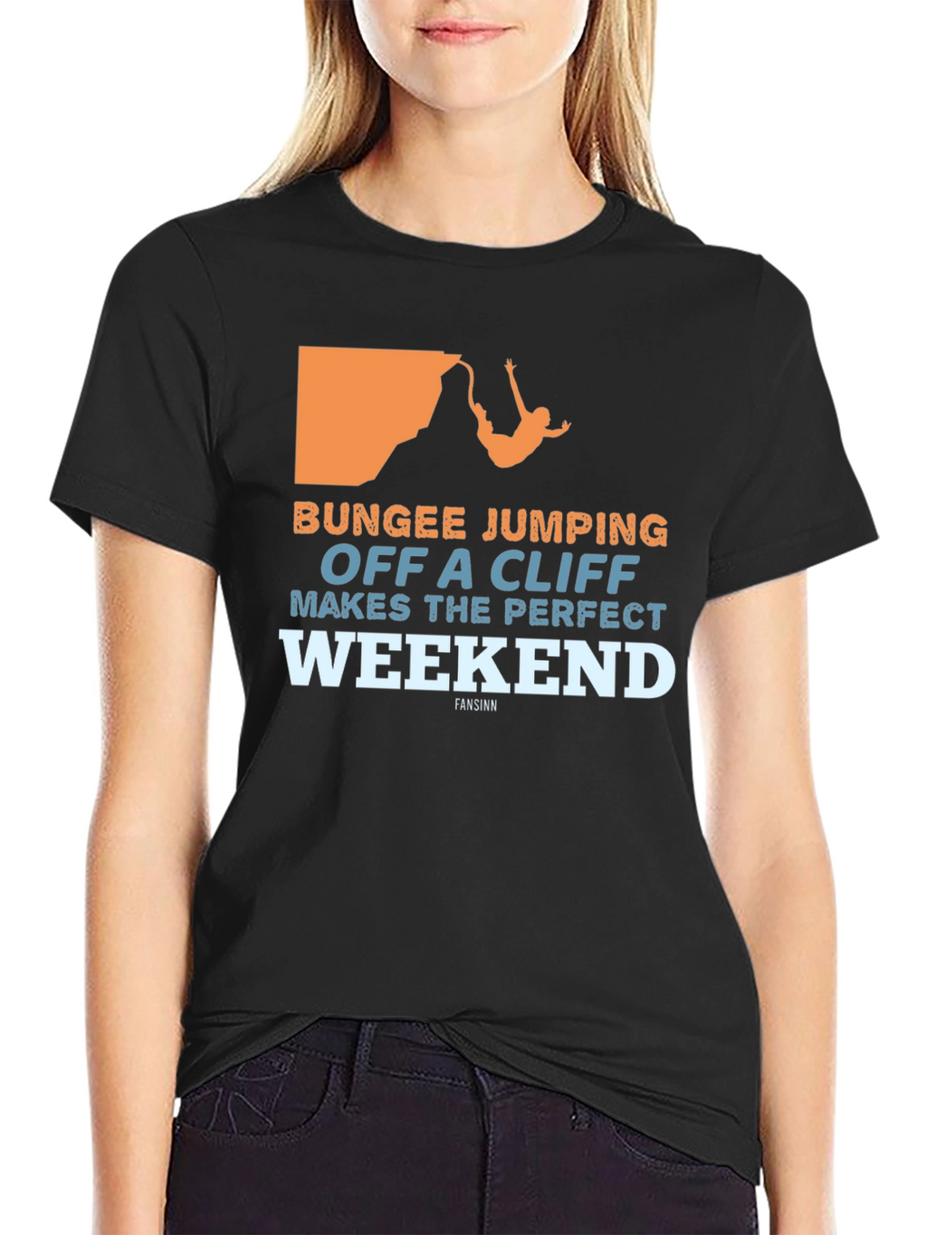 Bungee Jumping Perfect Weekend Graphic T-Shirt