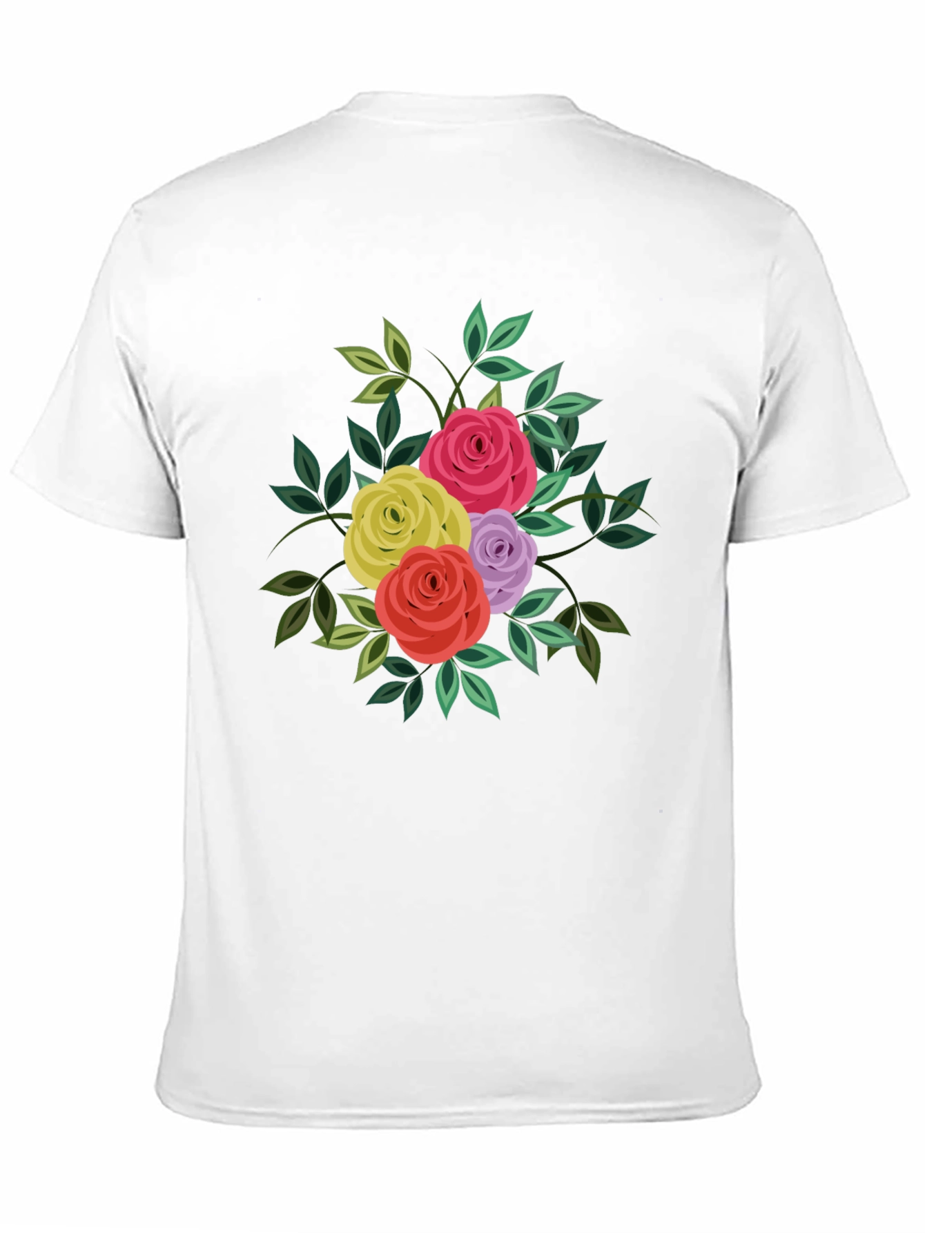 Floral Bouquet T-Shirt - Stylish Graphic Tee
