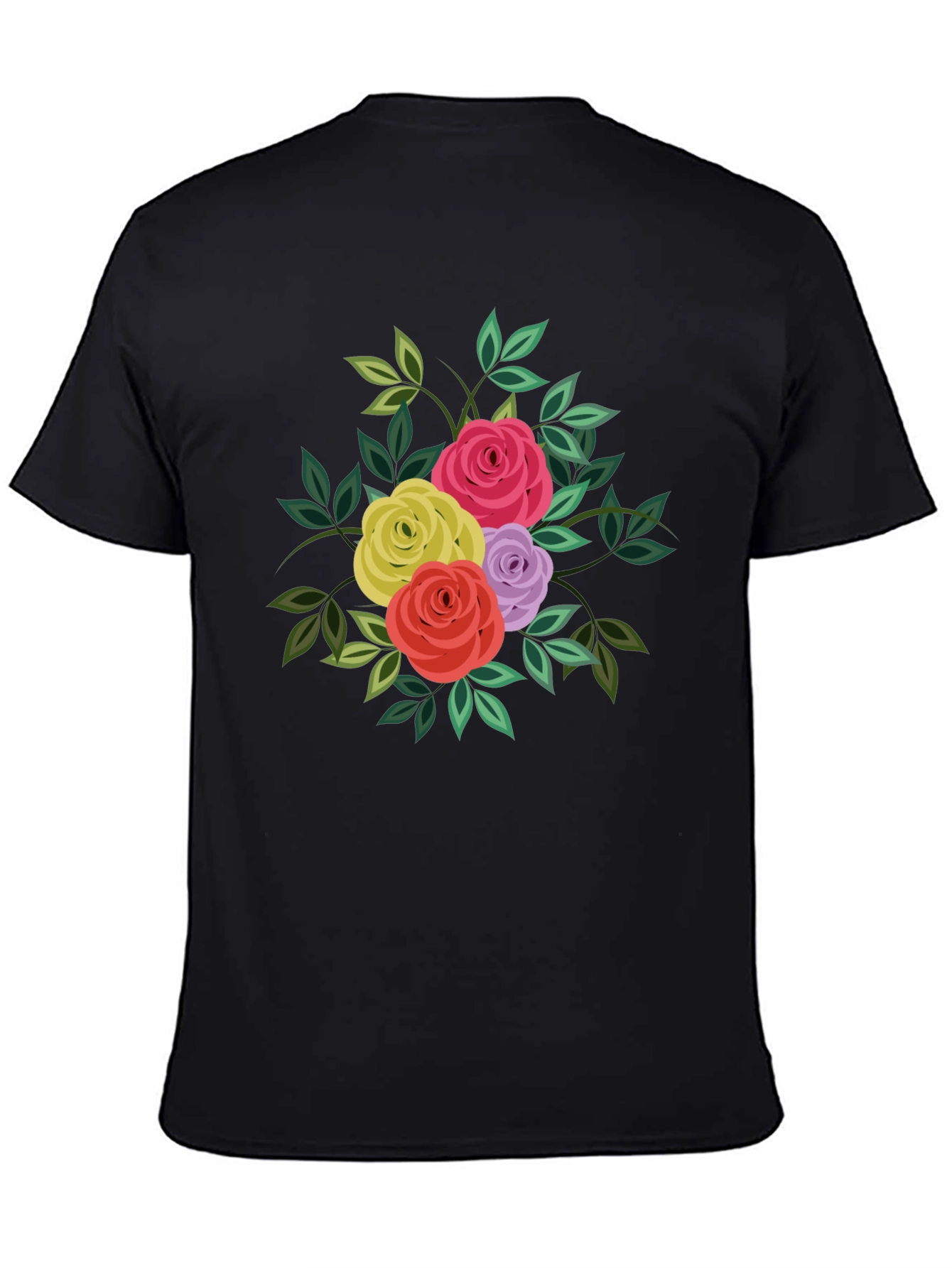 Floral Bouquet T-Shirt - Stylish Graphic Tee