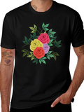Floral Bouquet T-Shirt - Stylish Graphic Tee