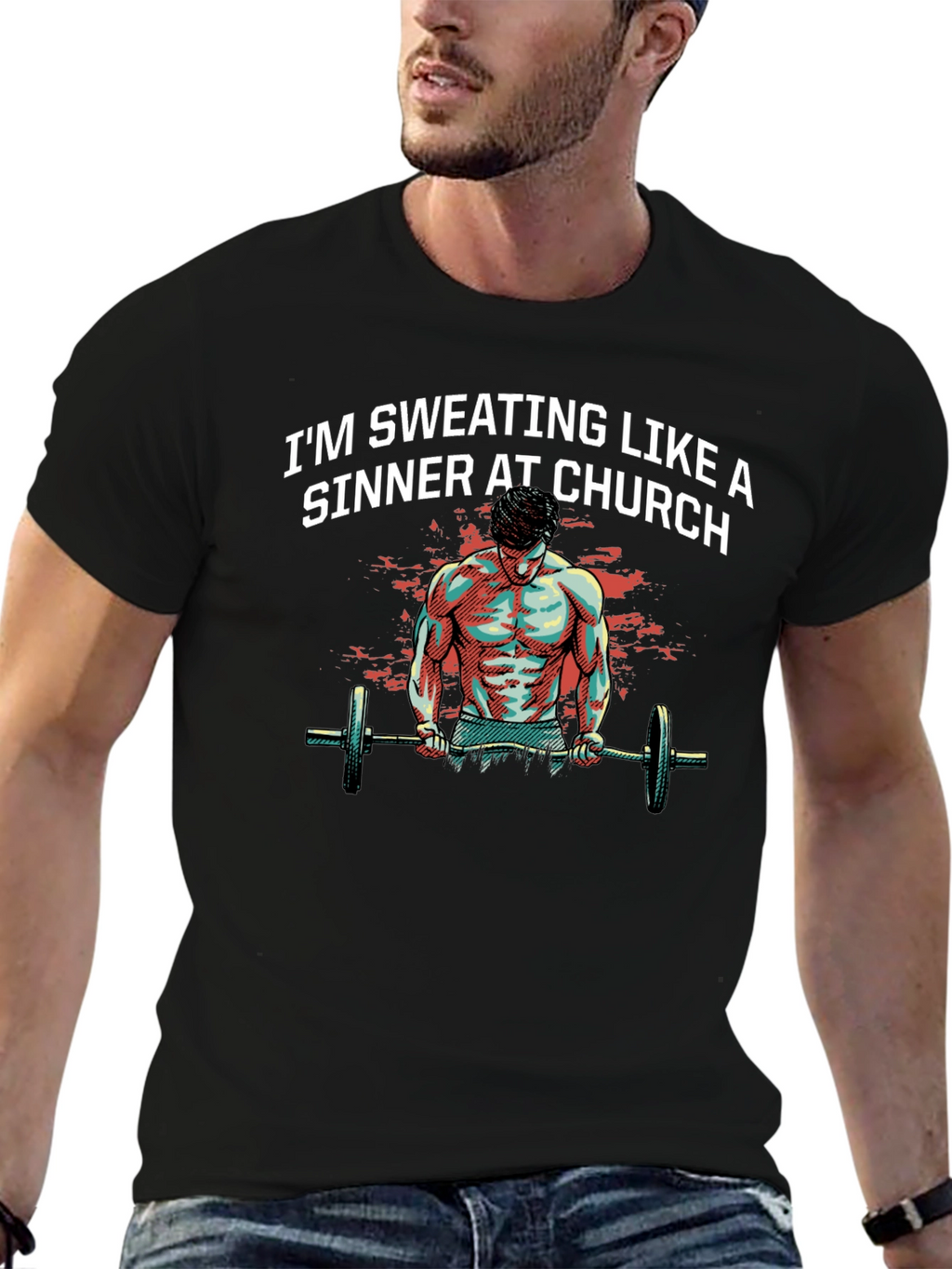 Sweating Sinner Gym T-Shirt