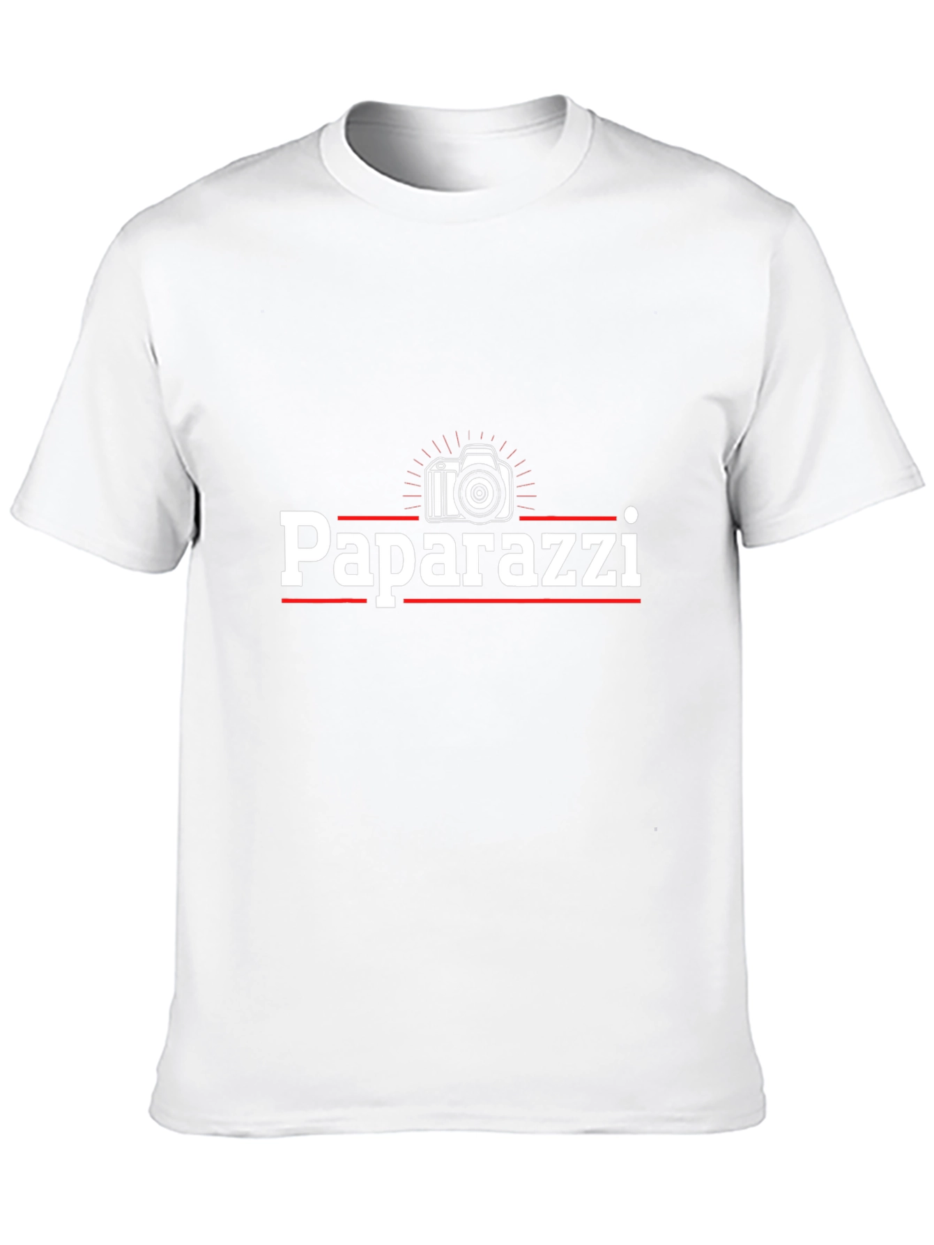 Paparazzi Camera Graphic Black T-Shirt
