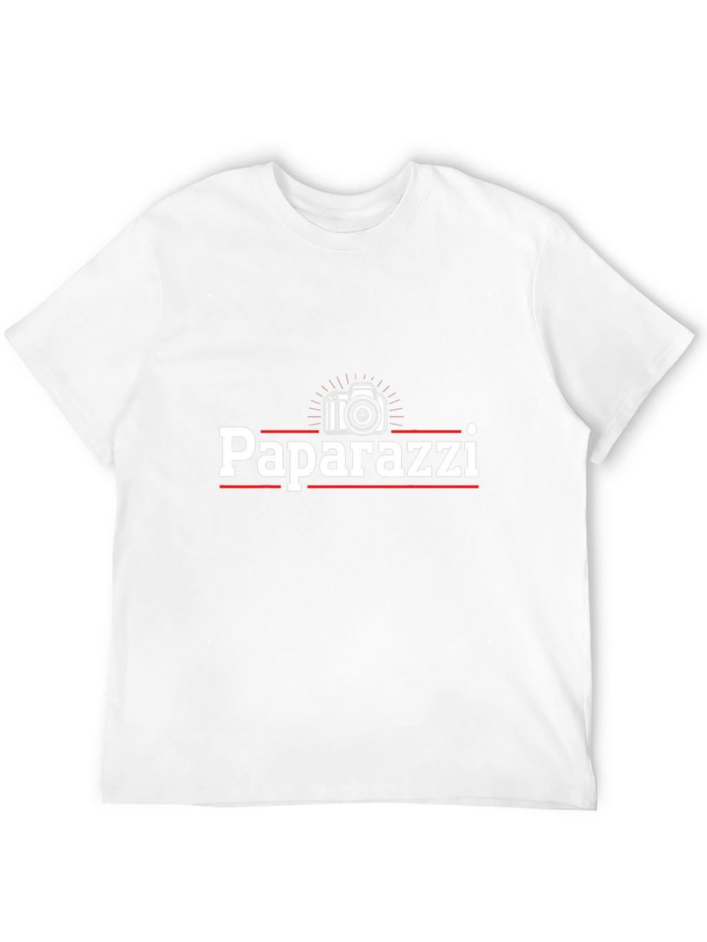 Paparazzi Camera Graphic Black T-Shirt