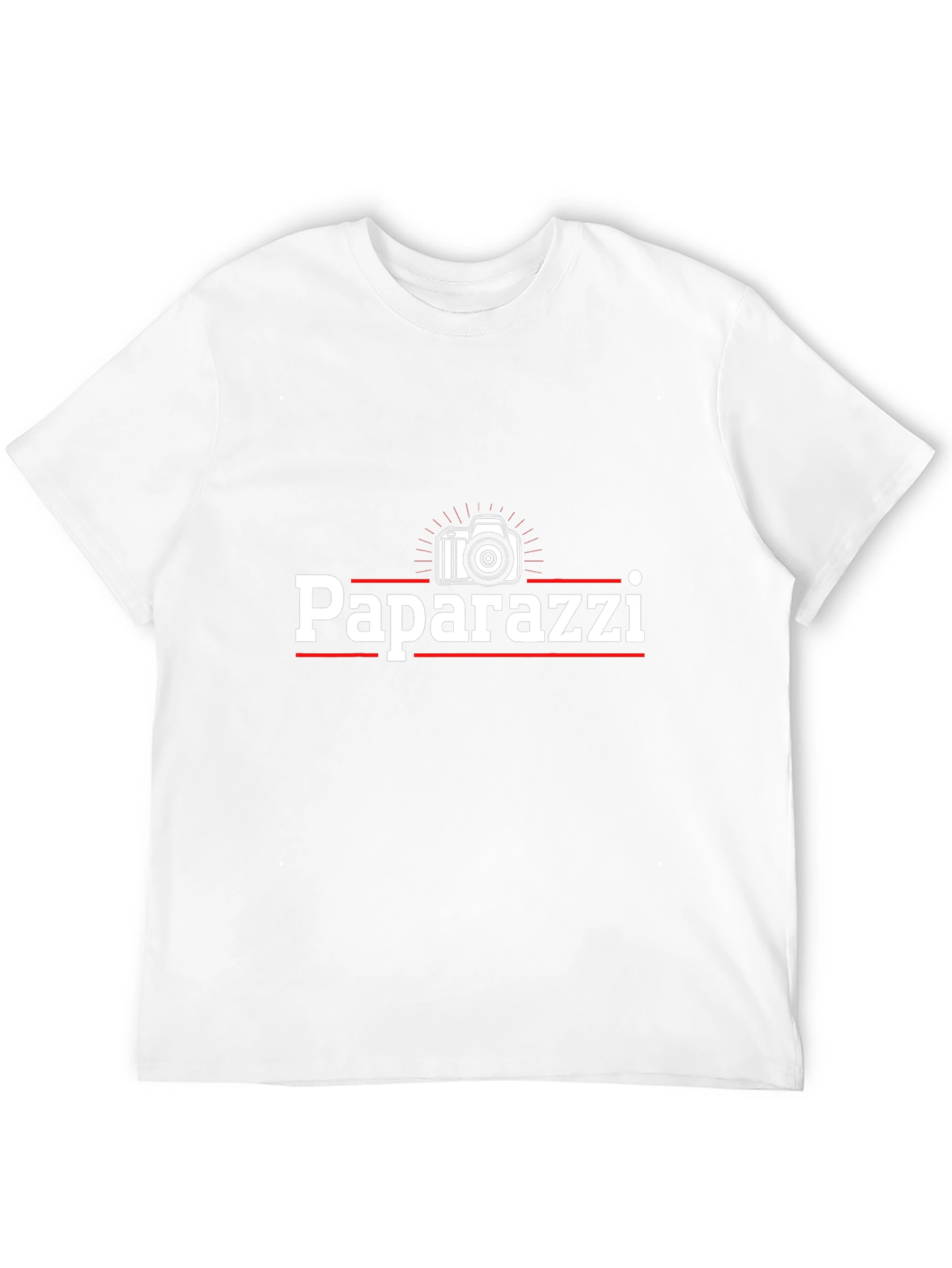 Paparazzi Camera Graphic Black T-Shirt