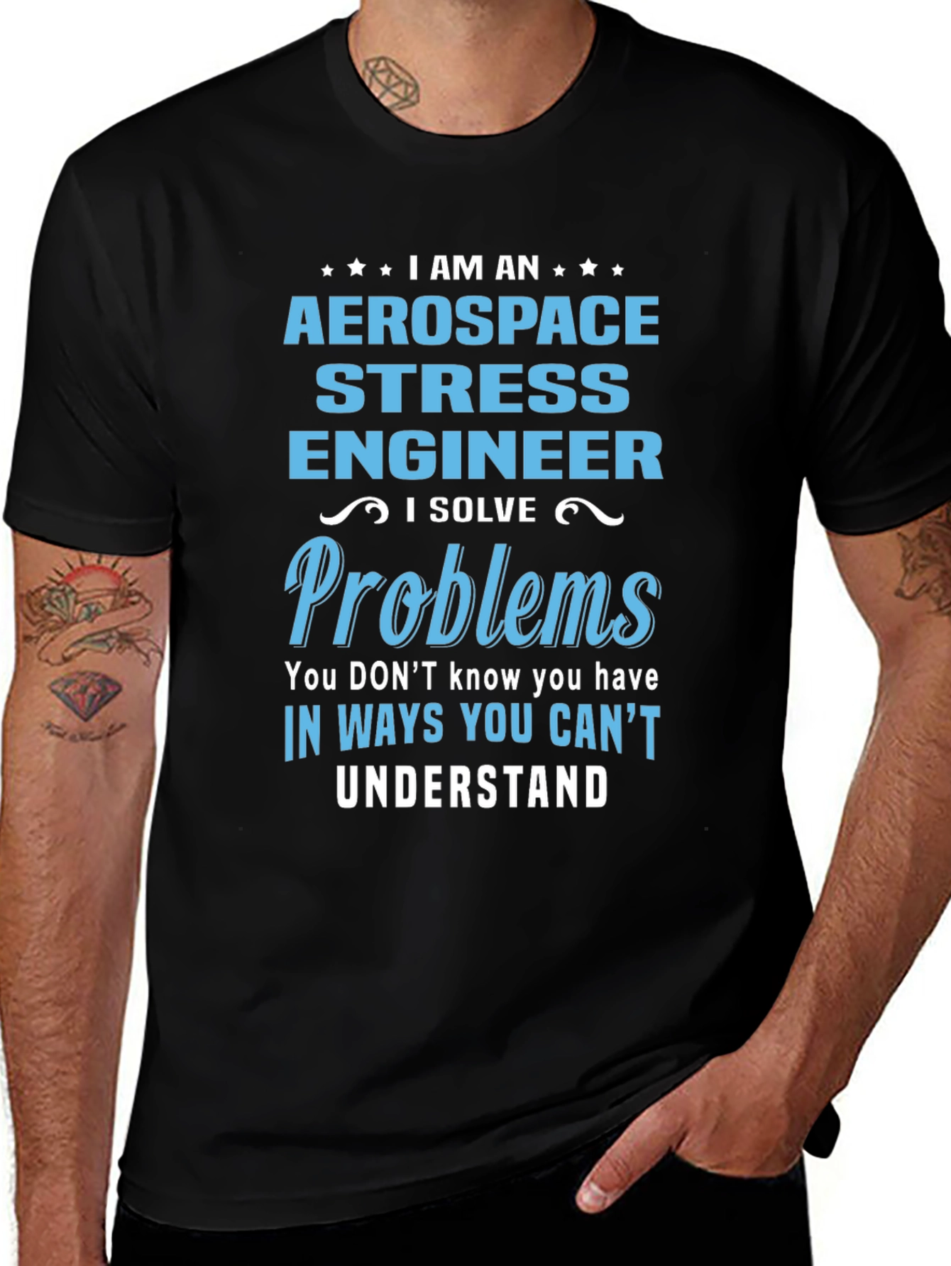 Aerospace Stress Engineer T-Shirt - Problem Solver Gift