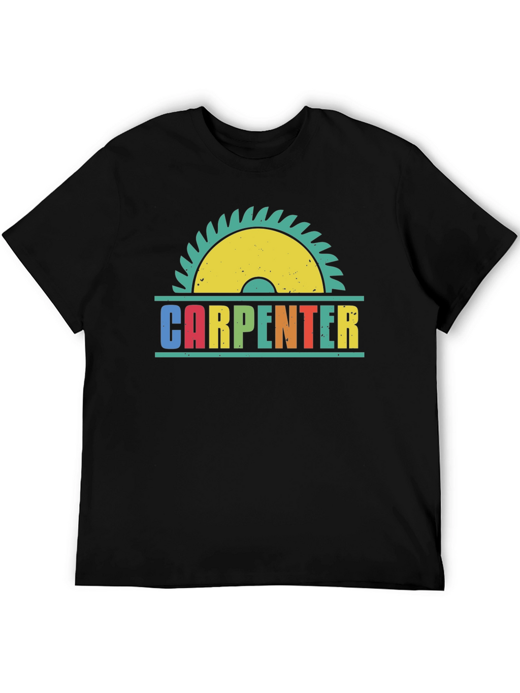 Carpenter Saw Blade Retro T-Shirt