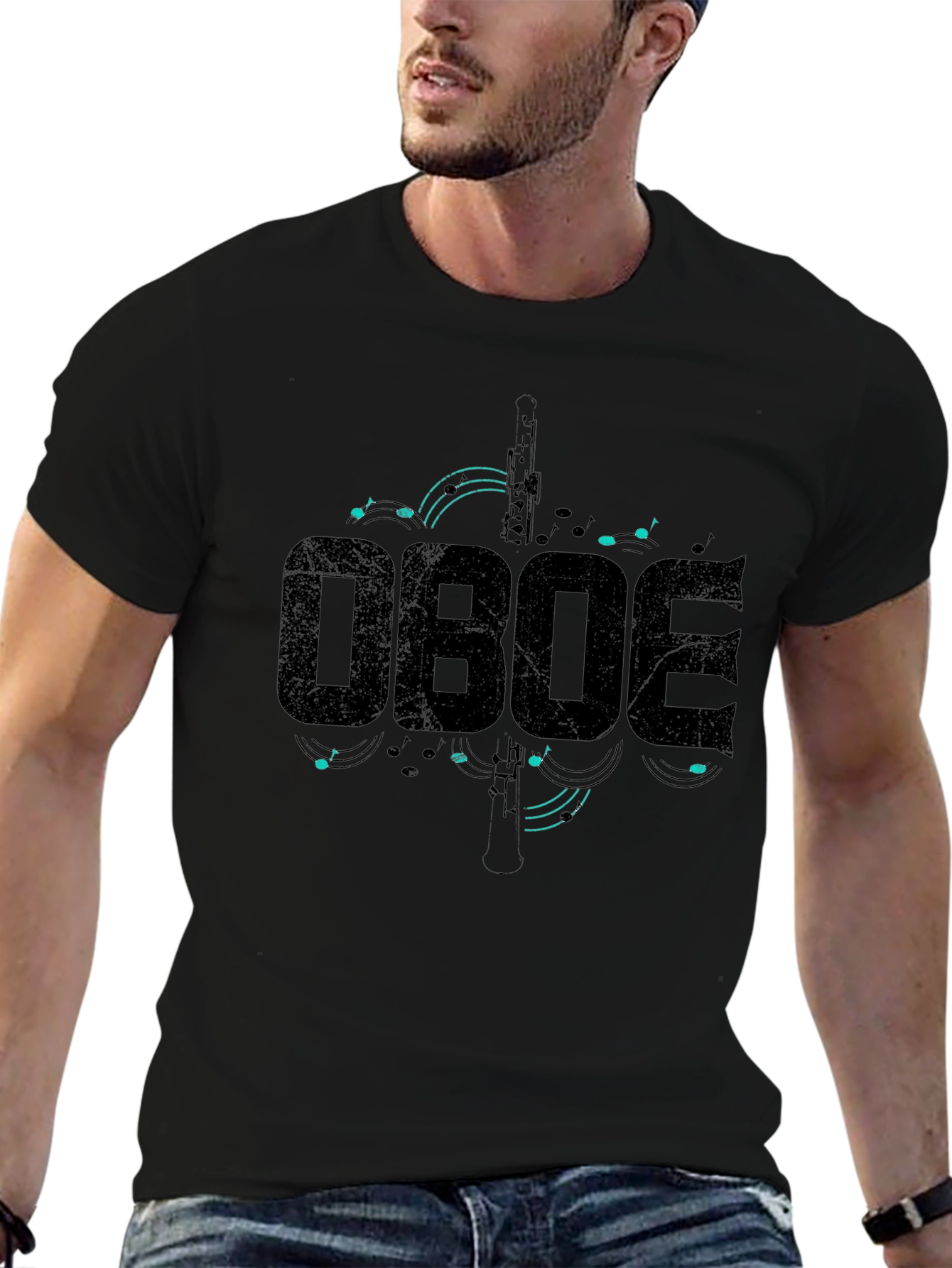 Oboe Music T-Shirt | Musicians Tee