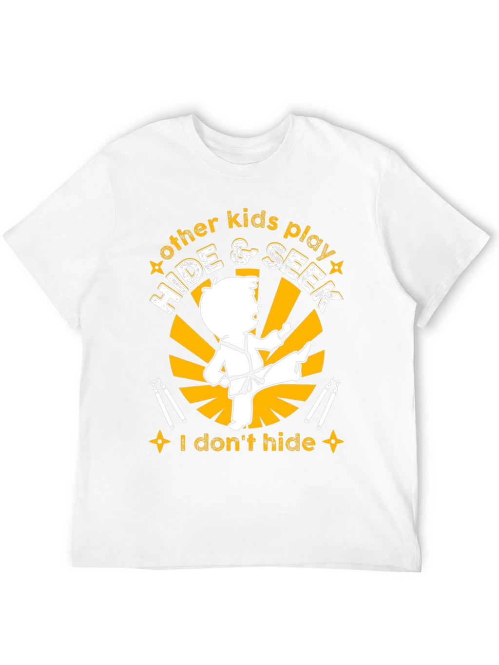 Karate Kids T-Shirt - I Dont Hide