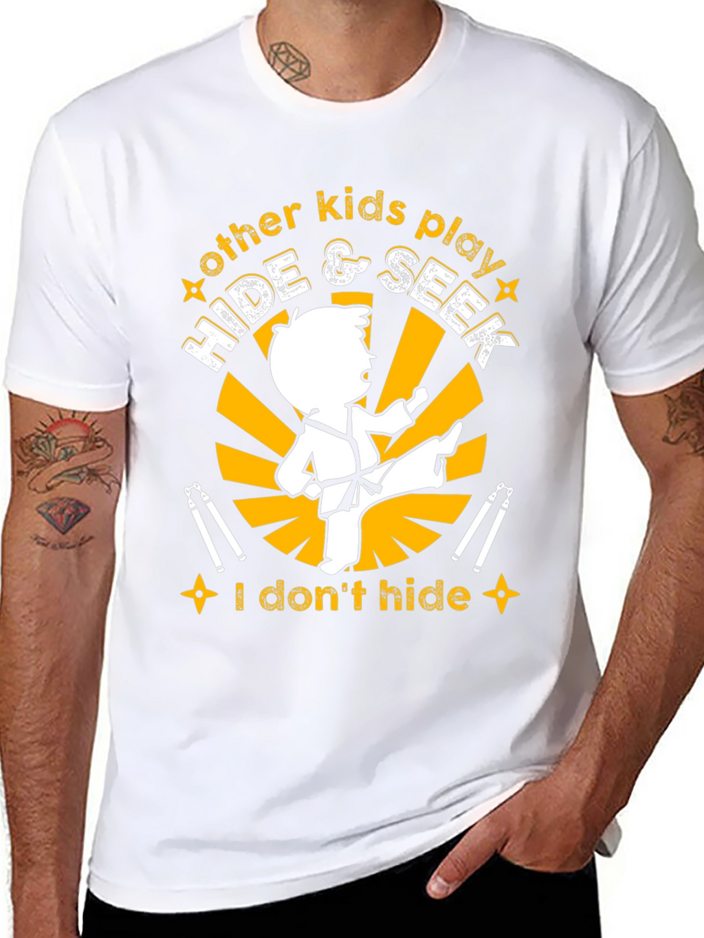 Karate Kids T-Shirt - I Dont Hide