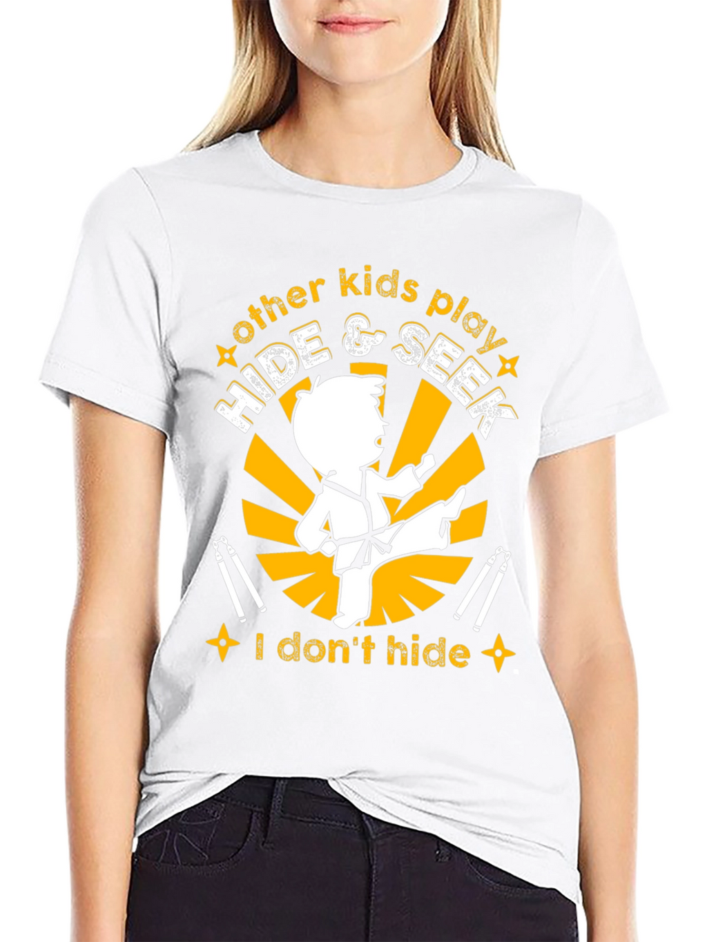 Karate Kids T-Shirt - I Dont Hide