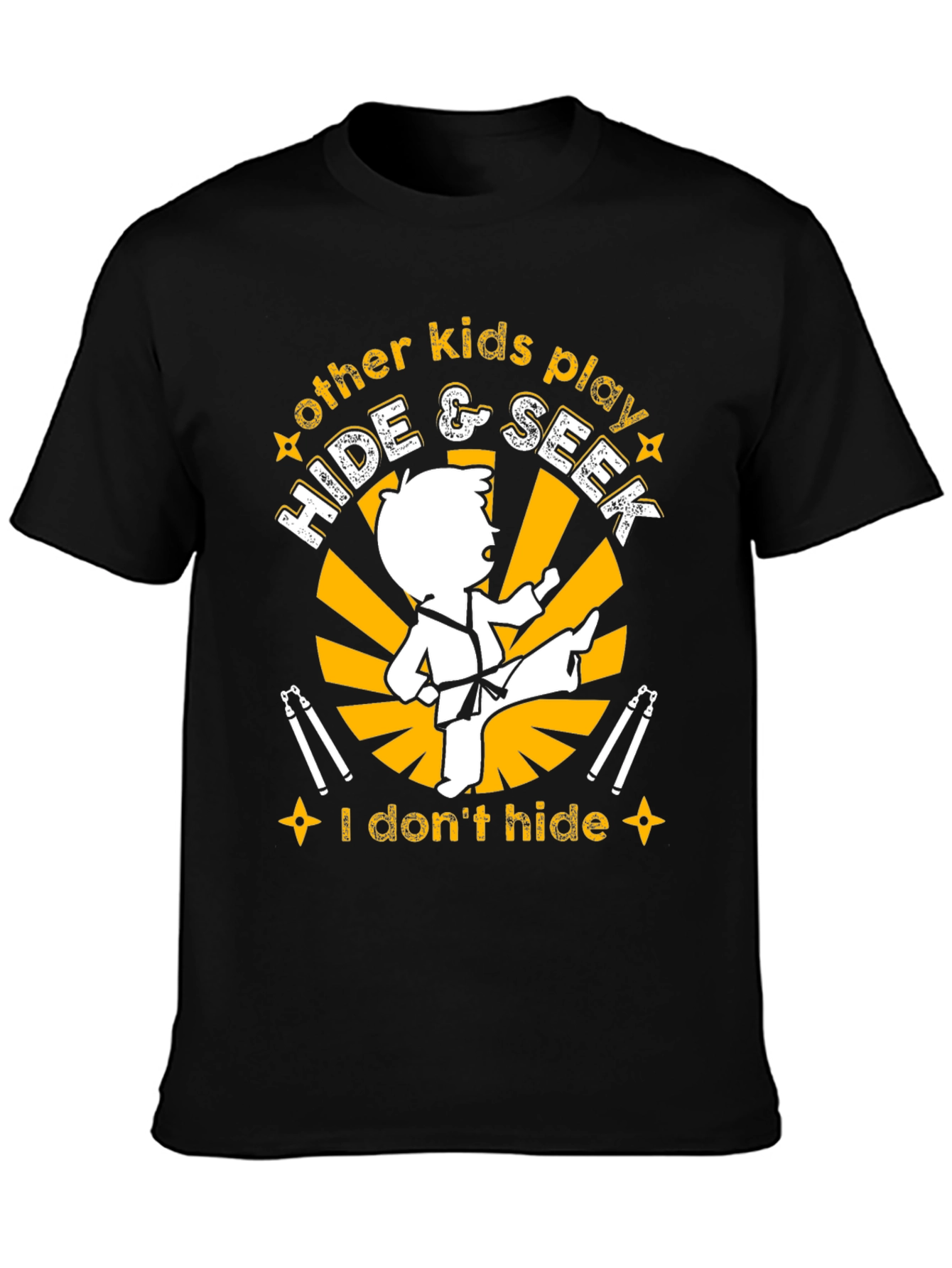 Karate Kids T-Shirt - I Dont Hide