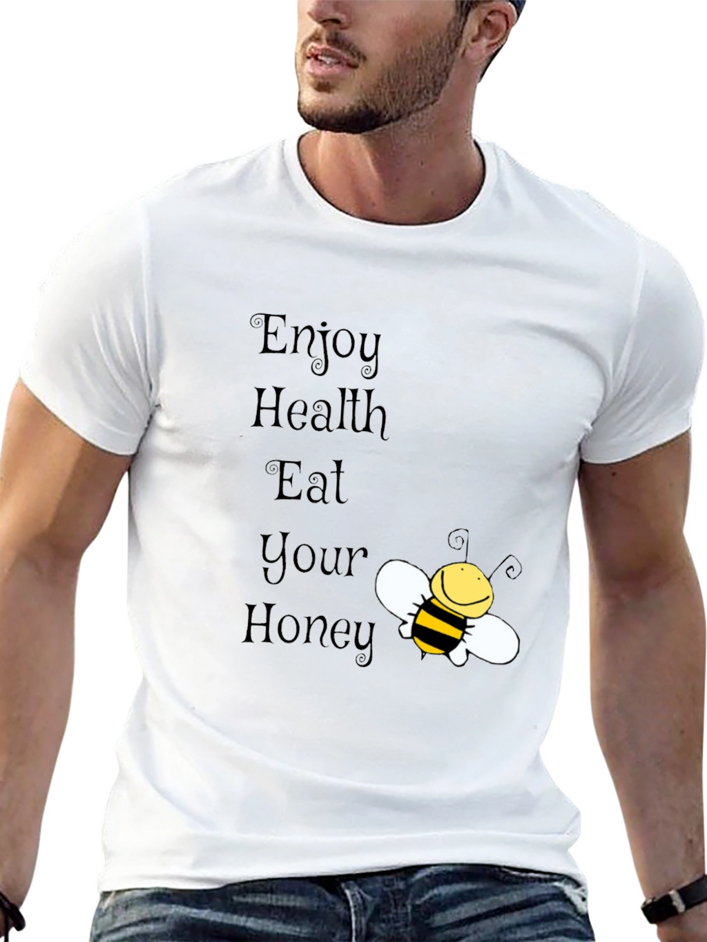Enjoy Health Eat Your Honey Bee T-Shirt