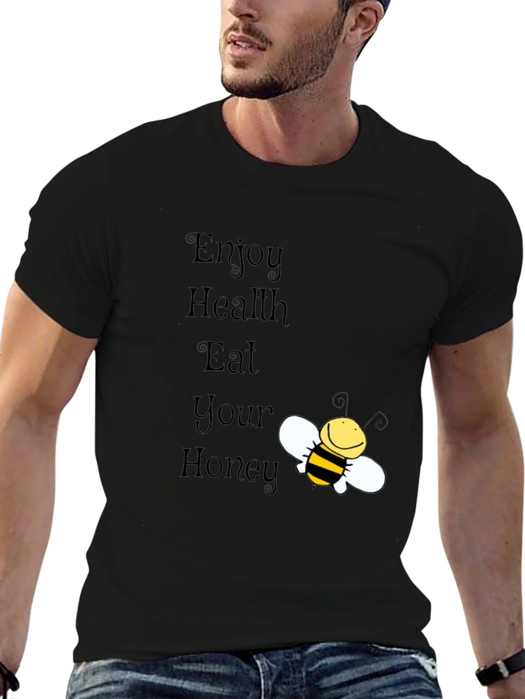 Enjoy Health Eat Your Honey Bee T-Shirt