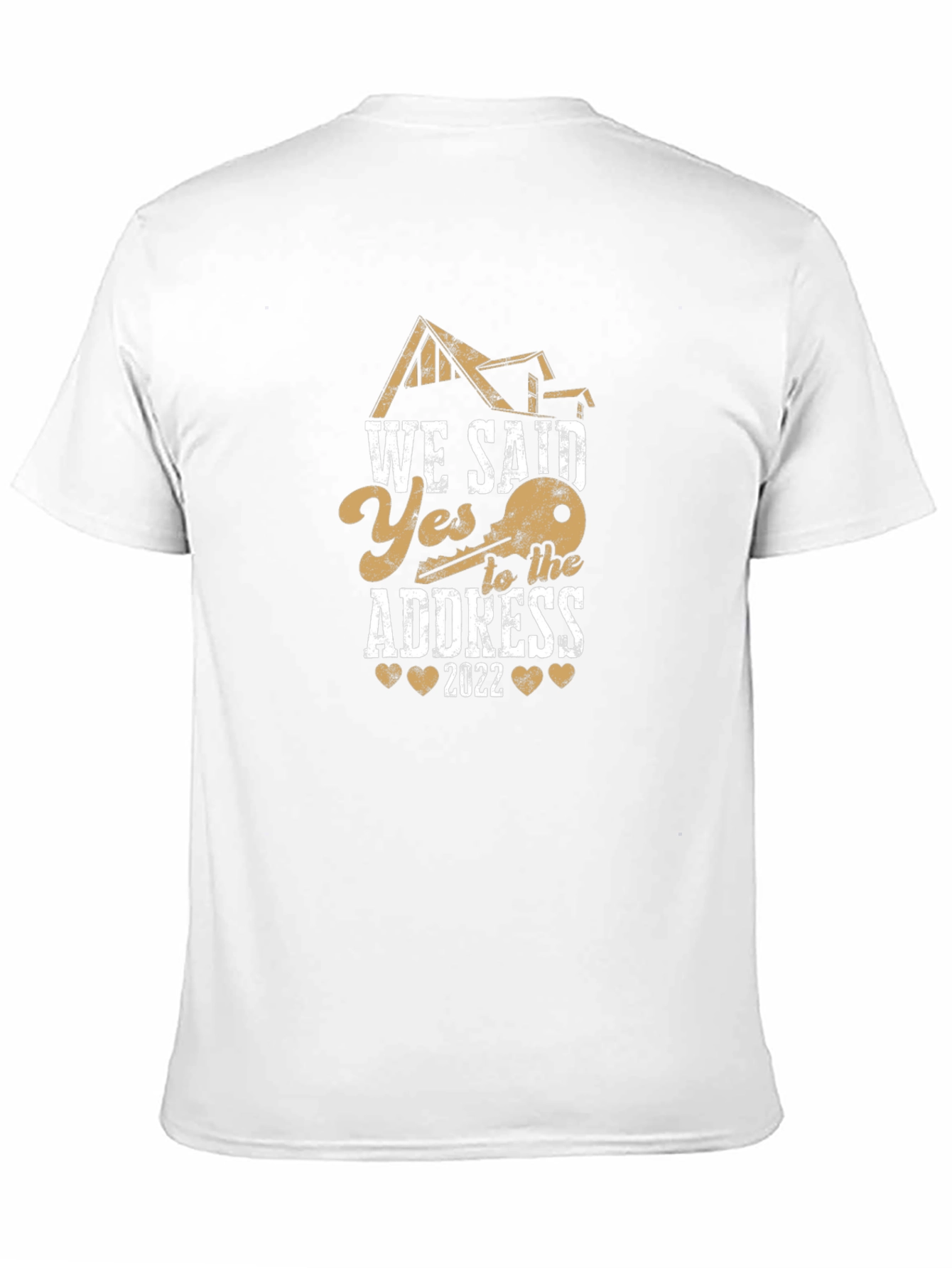 We Said Yes To The Address Black T-Shirt