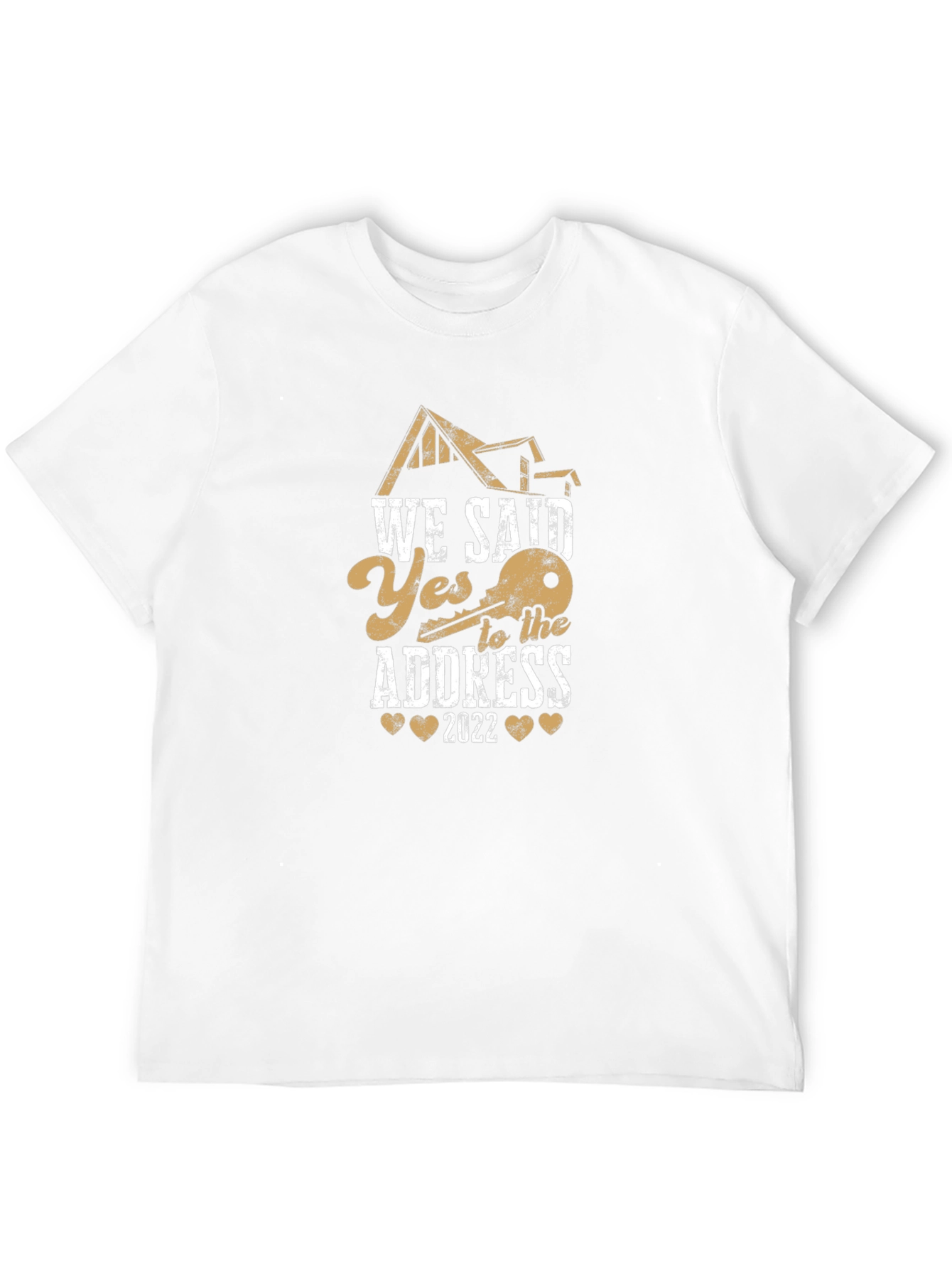 We Said Yes To The Address Black T-Shirt