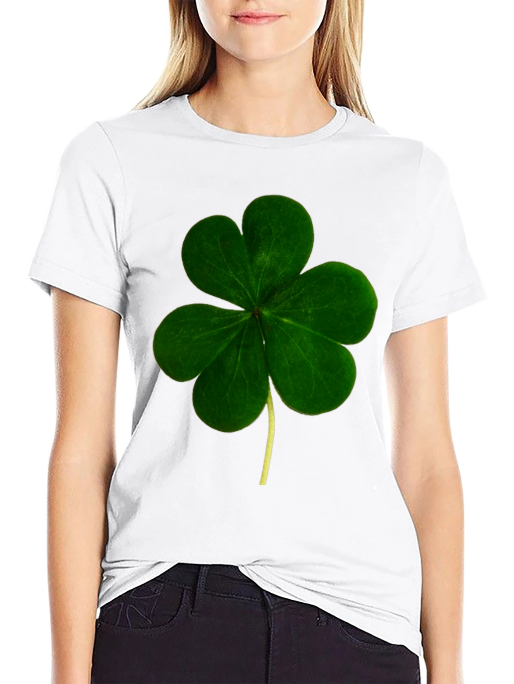 Shamrock Graphic Tee - St. Patricks Day Black T-Shirt