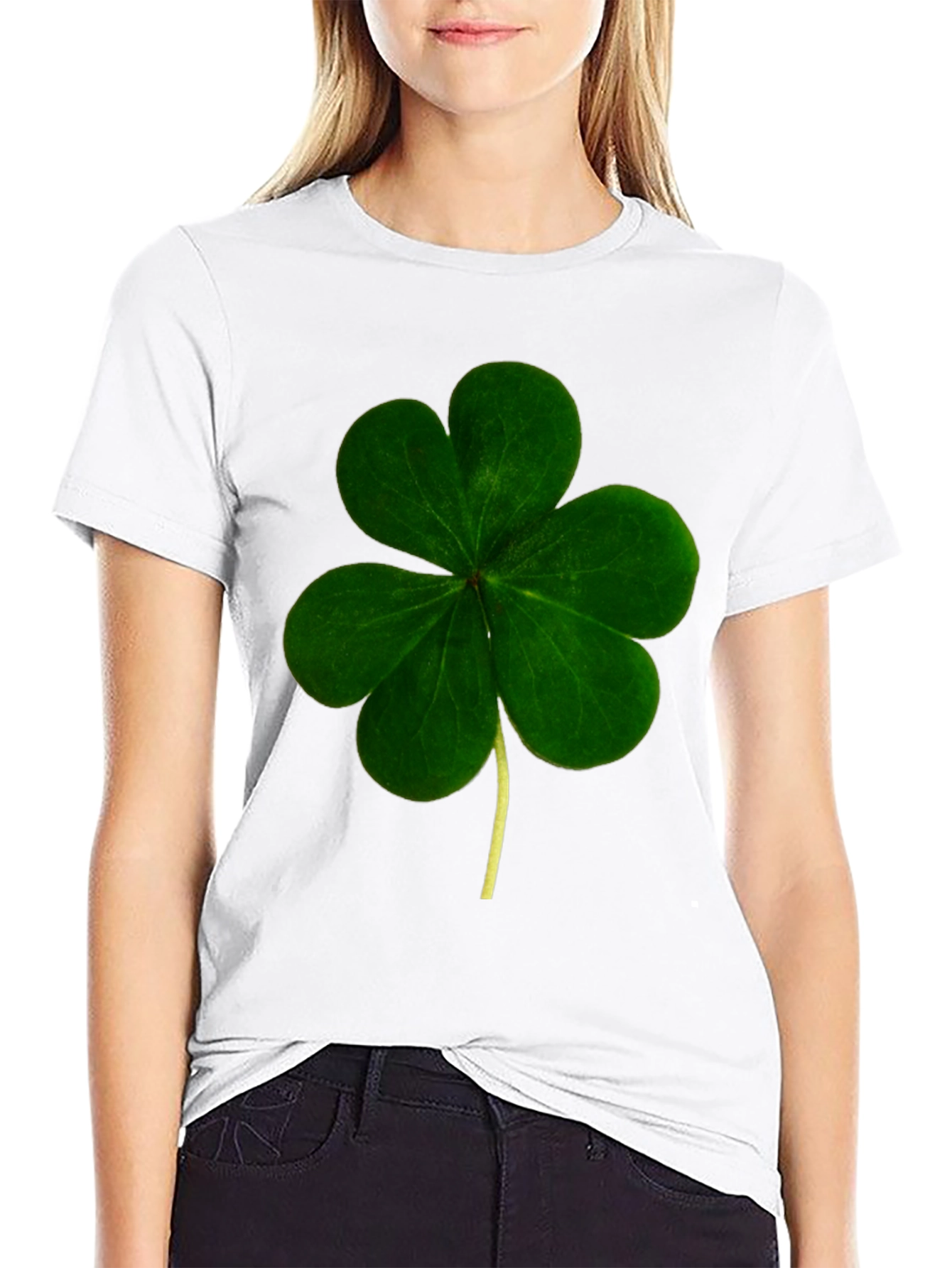Shamrock Graphic Tee - St. Patricks Day Black T-Shirt