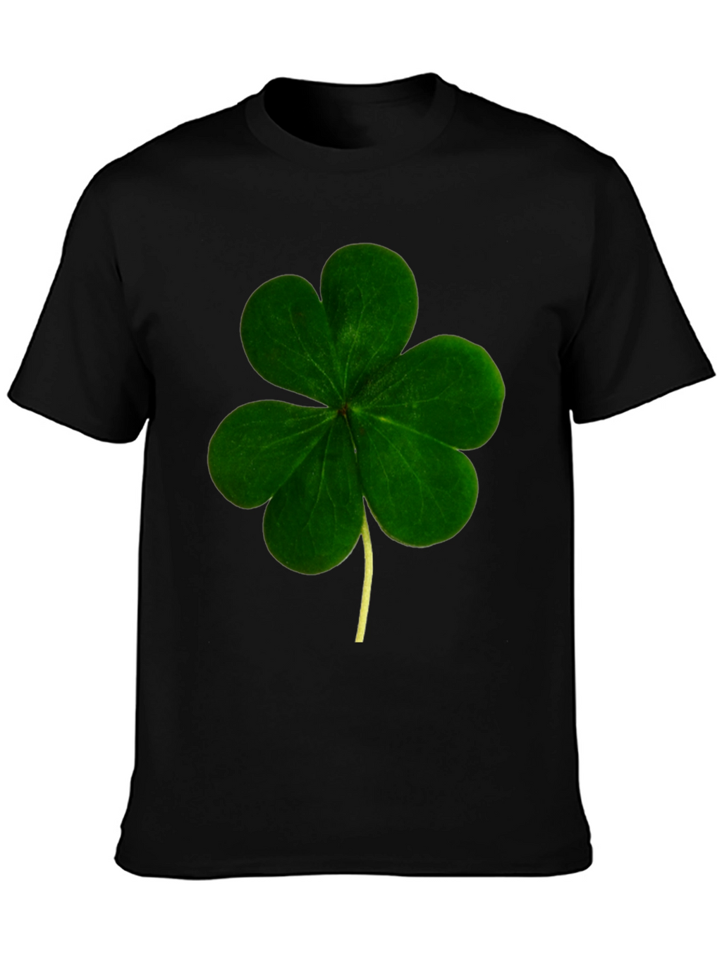 Shamrock Graphic Tee - St. Patricks Day Black T-Shirt