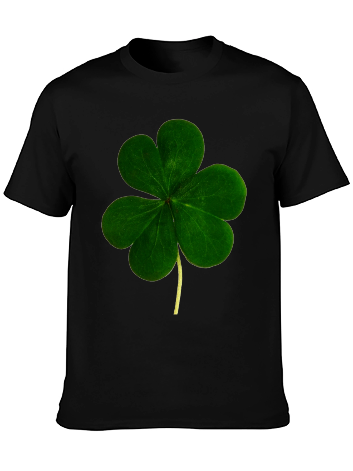 Shamrock Graphic Tee - St. Patricks Day Black T-Shirt