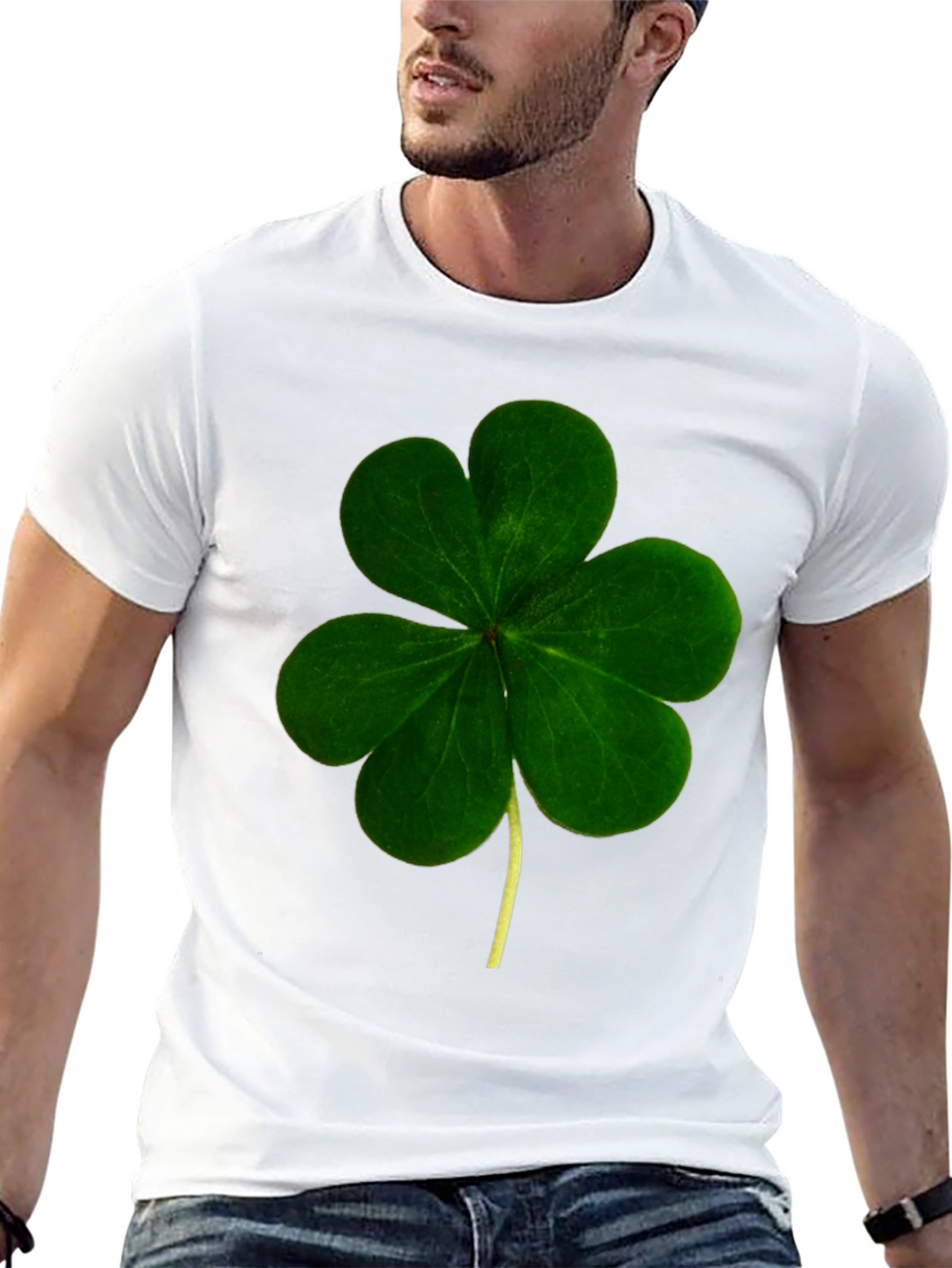 Shamrock Graphic Tee - St. Patricks Day Black T-Shirt