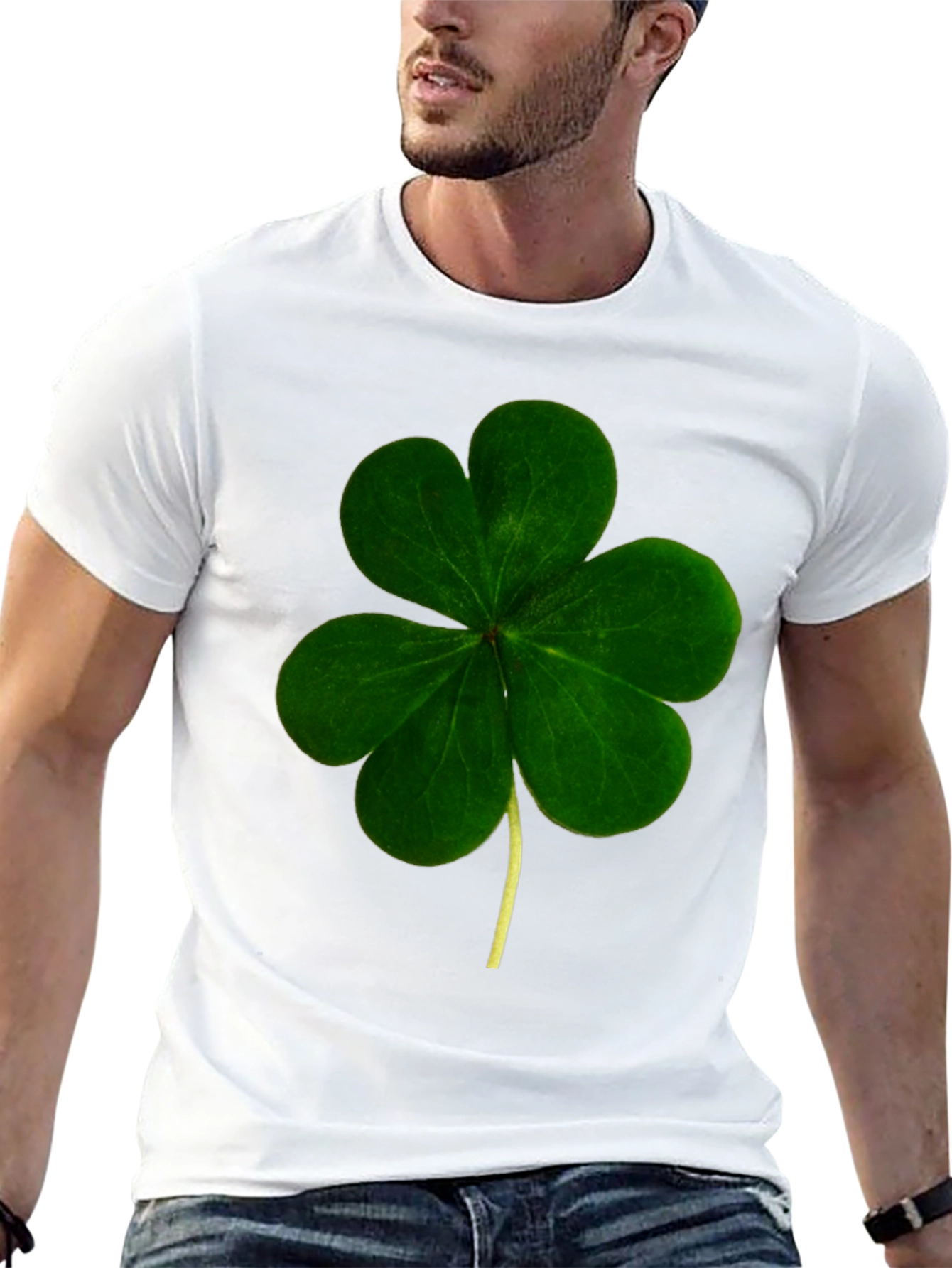 Shamrock Graphic Tee - St. Patricks Day Black T-Shirt