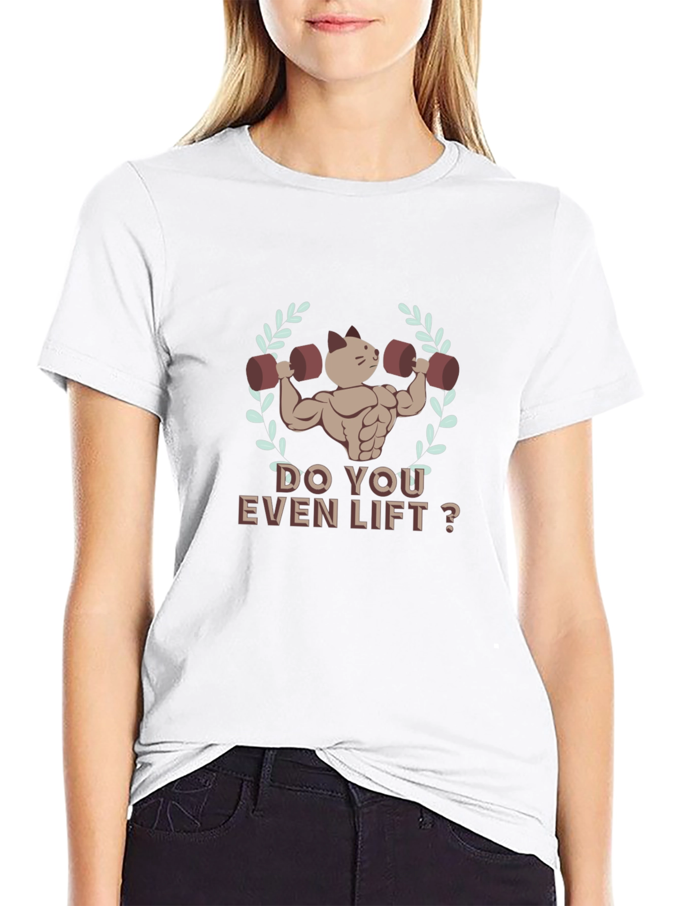 Do You Even Lift? Cat Muscle T-Shirt