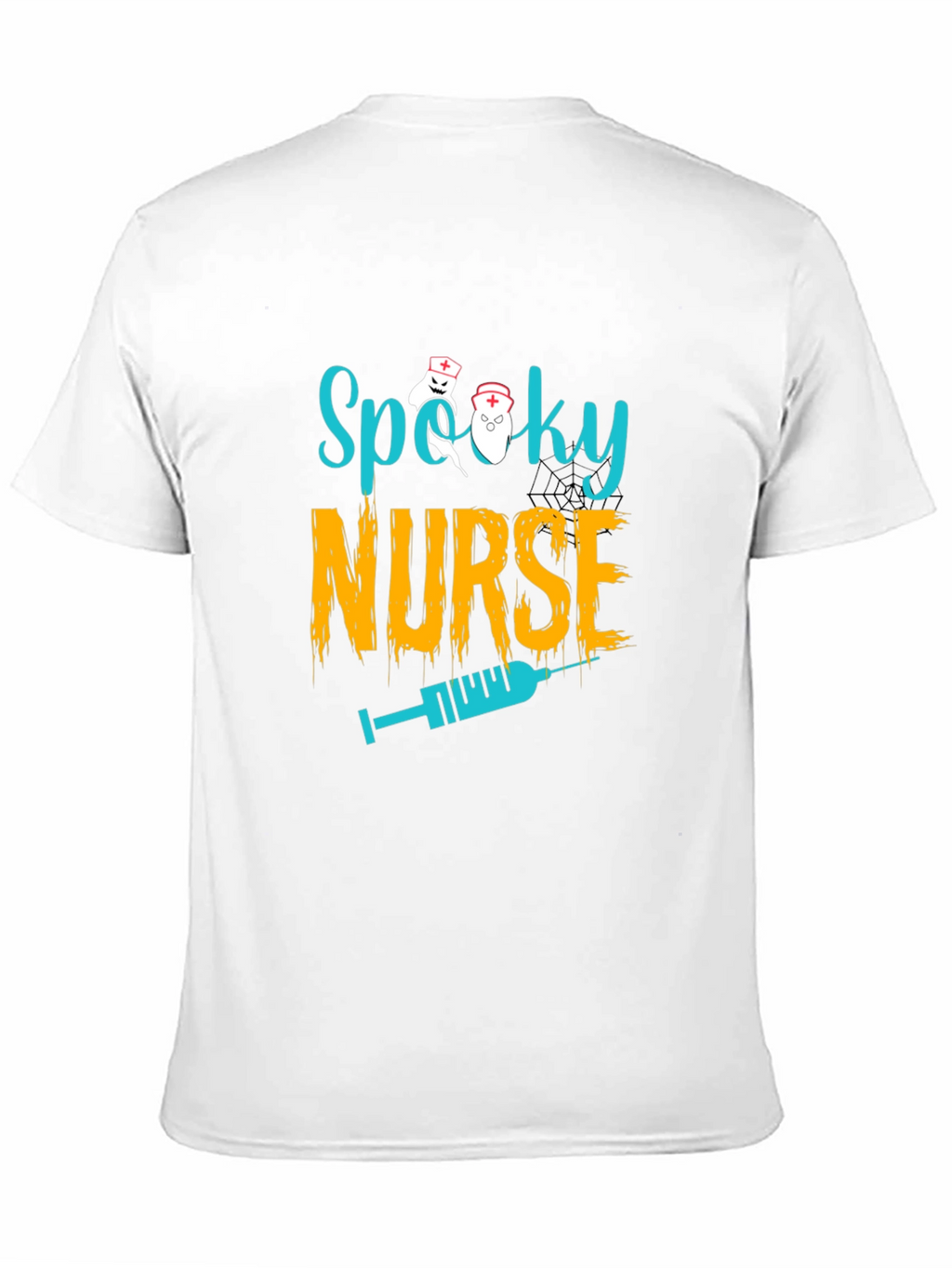 Spooky Nurse Halloween T-Shirt - Unique Design