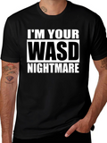 WASD Nightmare Graphic T-Shirt - Gamer Tee