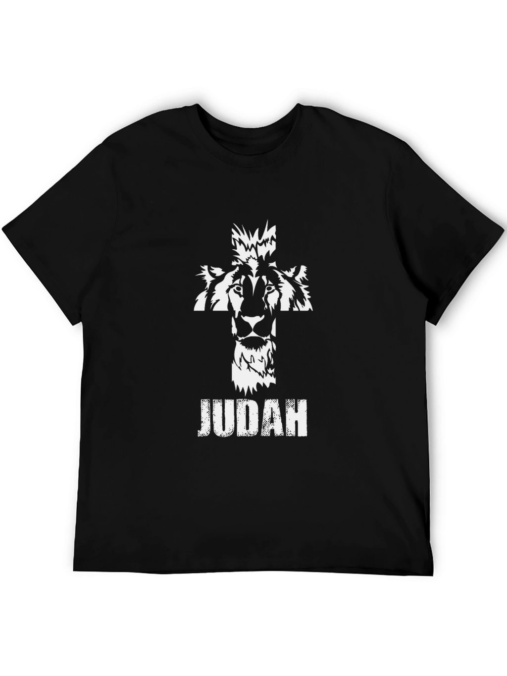 Lion of Judah Graphic T-Shirt - Black