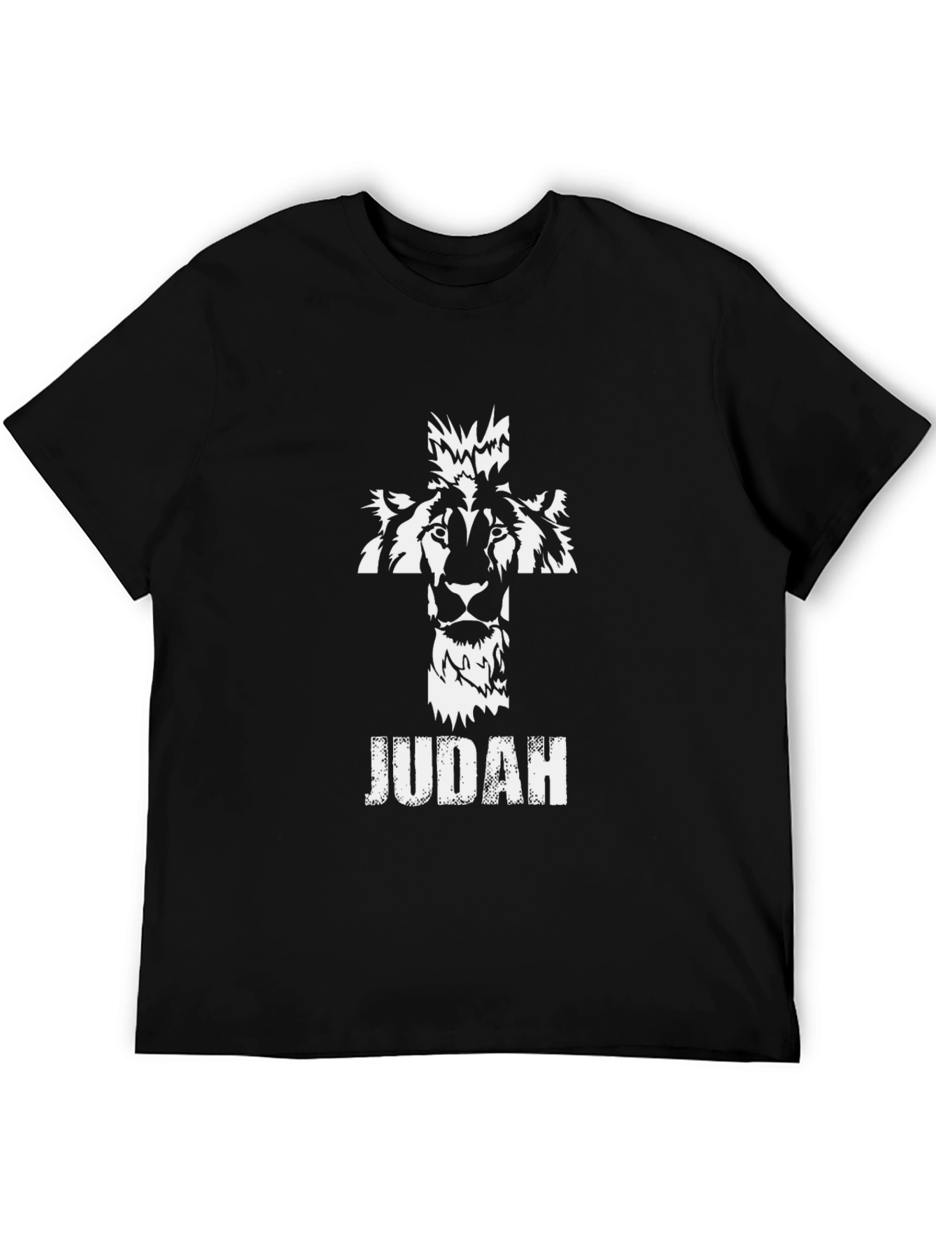 Lion of Judah Graphic T-Shirt - Black