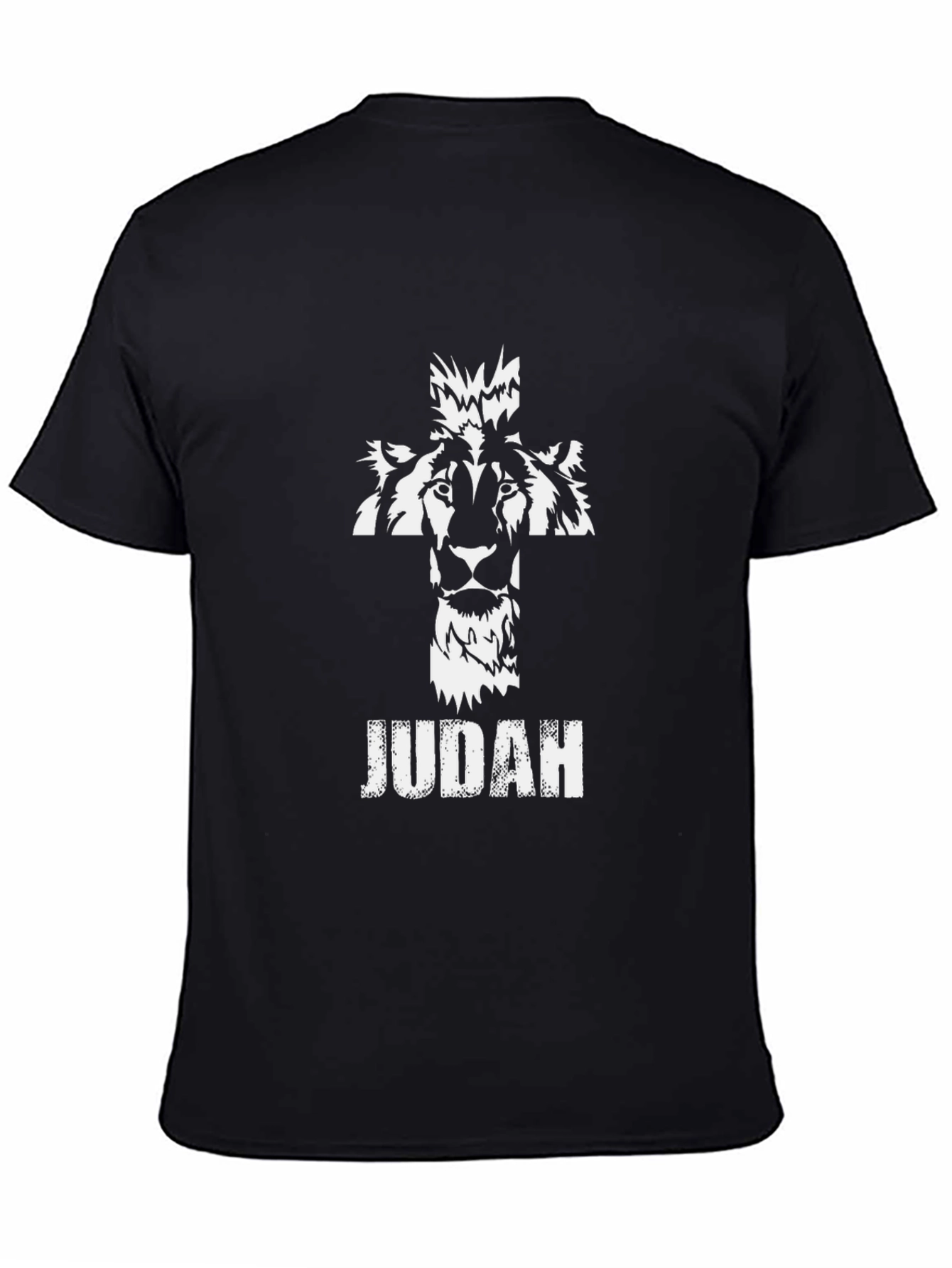 Lion of Judah Graphic T-Shirt - Black