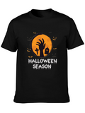 Halloween Season Graphic Tee - Spooky Style
