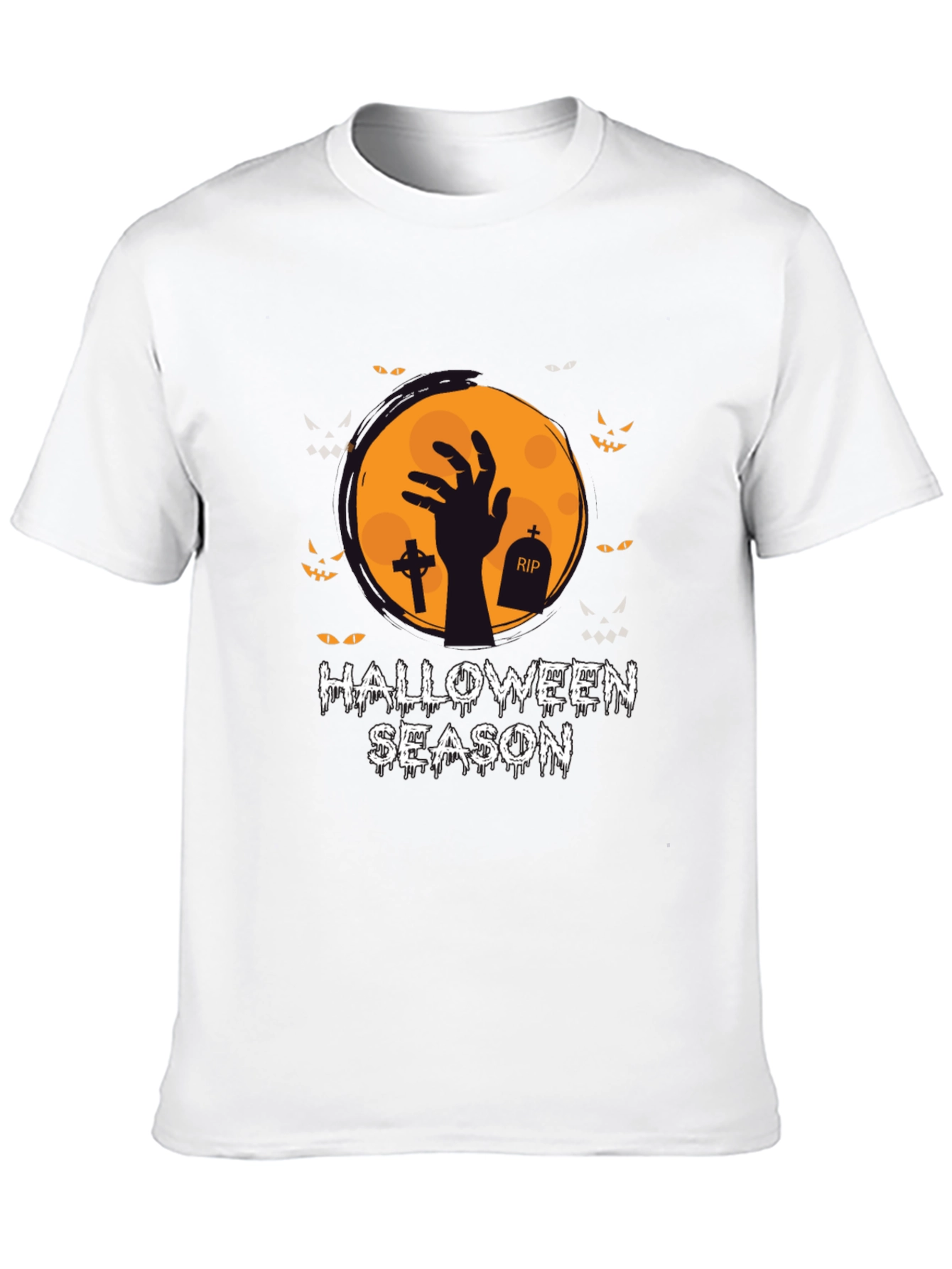 Halloween Season Graphic Tee - Spooky Style