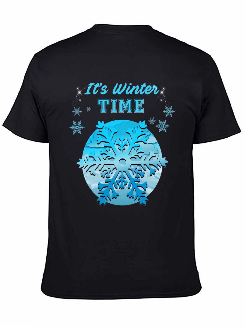 Winter Time Snowflake Graphic Tee