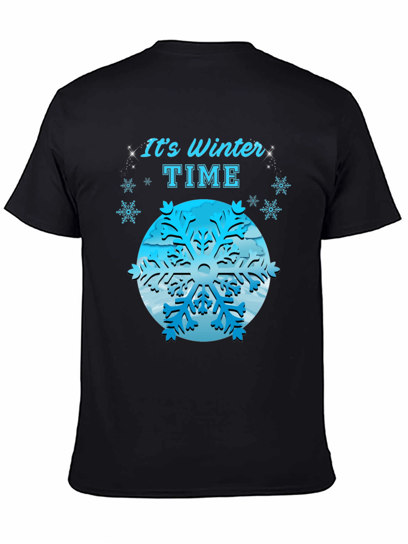 Winter Time Snowflake Graphic Tee