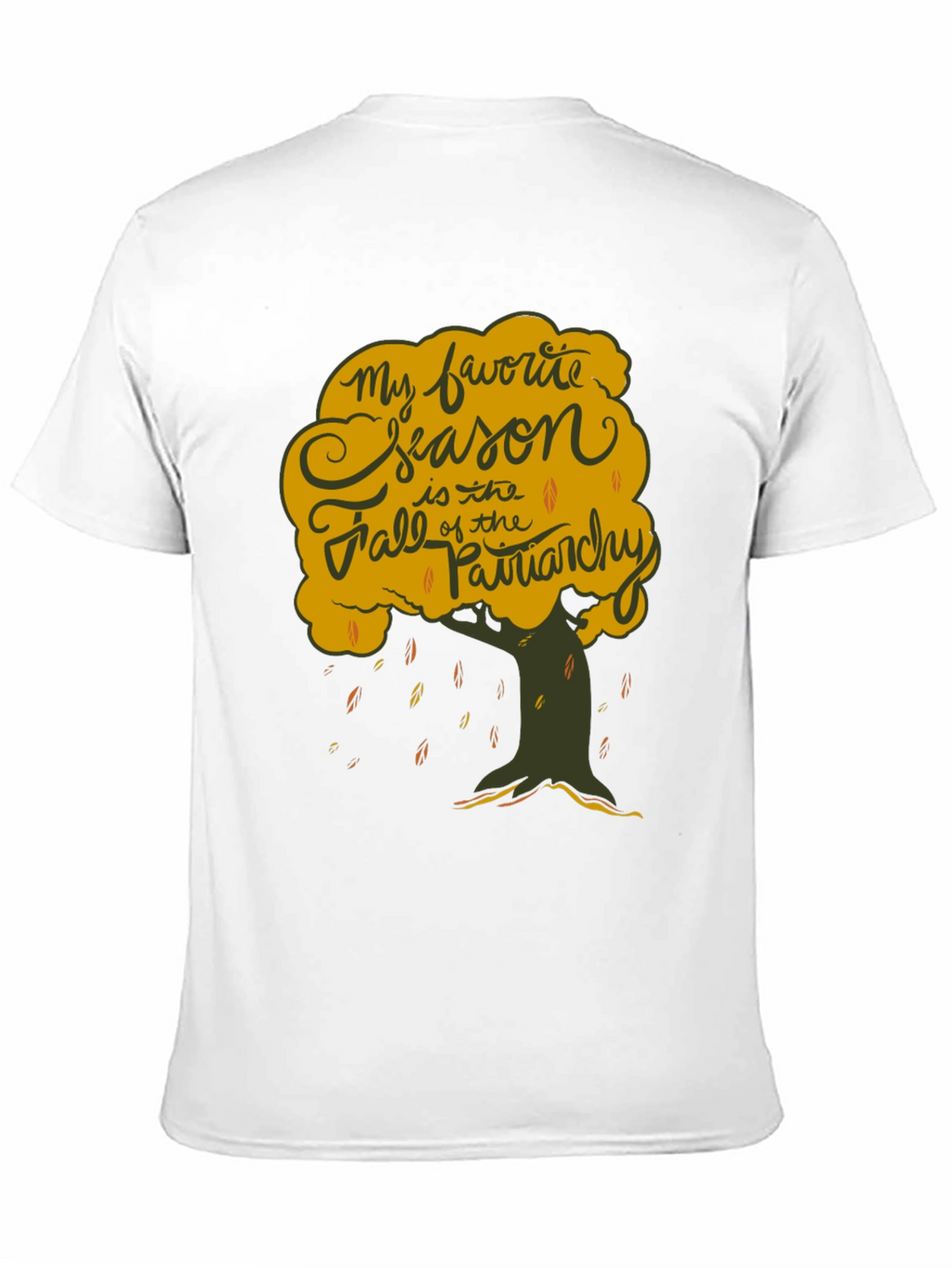 Fall of Patriarchy Tee - Feminist Statement T-Shirt